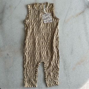 NWT kate Quinn stretched argyle sleeveless jumpsuit in modal